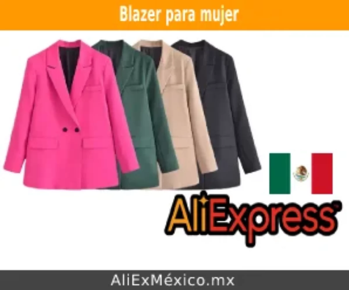Cómo buscar y comprar Blazer para mujer en AliExpress?